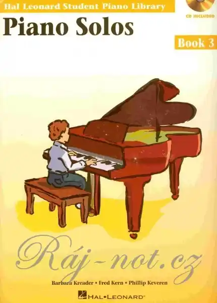 Piano Solos Book 3 - škola hry na klavír Finální Výprodej