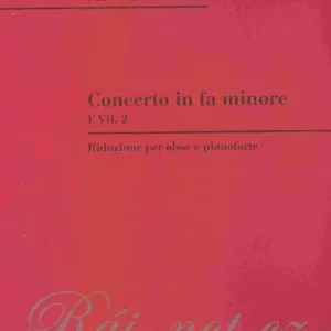 Concerto in F Major (RV455) for Oboe and Piano Reduction / hoboj + klavír Odeslání Ihned