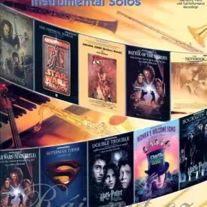 Great Movie Instrumental Solos - 10 velmi známých melodií z úspěšných velkofilmů pro alt saxofon Zlevněný