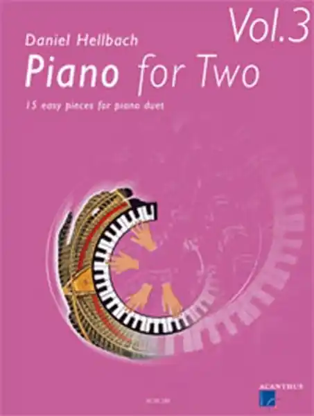 Piano for Two Vol. 3 pro klavír a čtyři ruce Zlevněný
