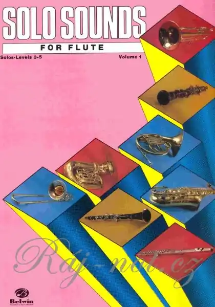 Odeslání Ihned SOLO SOUNDS FOR FLUTE level 3-5 / příčná flétna - sólový sešit
