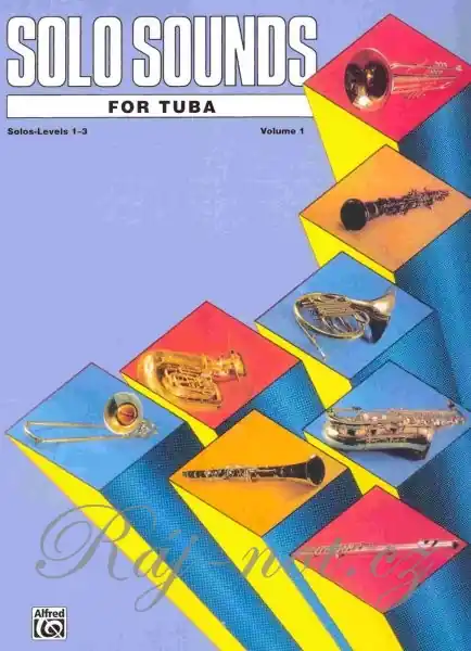 Levný SOLO SOUNDS FOR TUBA level 1-3 / tuba - sólový sešit
