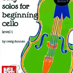 Must-Have EASY SOLOS FOR BEGINNING CELLO / violoncello + klavír