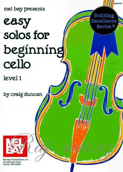 Must-Have EASY SOLOS FOR BEGINNING CELLO / violoncello + klavír