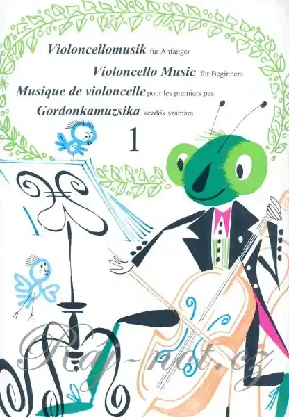 Violoncello Music 1 - ve snadné úpravě pro violoncello s doprovodem klavíru Sezónní Sleva