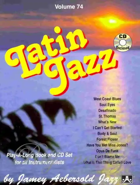 AEBERSOLD PLAY ALONG 74 - LATIN JAZZ Nízká Cena