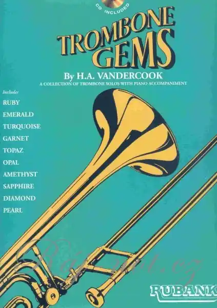 Must-Have TROMBONE GEMS by VANDERCOOK / trombon (pozoun) + klavír