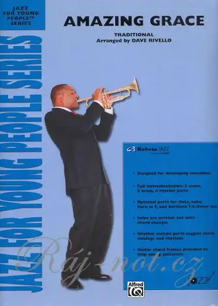Amazing Grace for Jazz Ensemble / partitura Omezená Nabídka