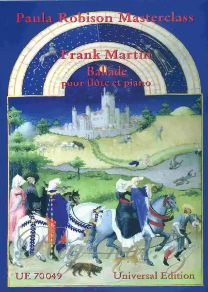 BALLADE FOR FLUTE & PIANO by Frank Martin / příčná flétna + klavír Top Prodej