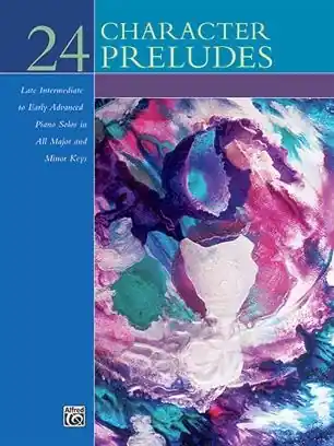 24 Character Preludes by Dennis Alexander - pro sólový klavír Levný
