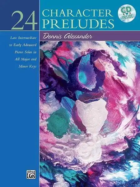 Expresní Doručení 24 Character Preludes - sbírka 24 preludií pro klavír