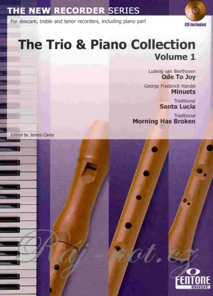 The Trio & Piano Collection,Volume 1 - trio zobcových fléten a klavír Nejlepší Cena