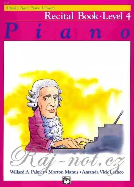 Alfred‘s Basic Piano Library - Recital Book 4 / sólo klavír Sezónní Sleva
