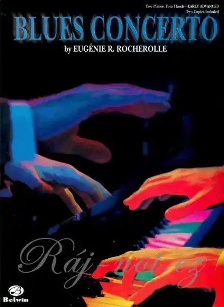 Cenová Bomba BLUES CONCERTO by Eugénie Rocherolle 2 klavíry 4 ruce