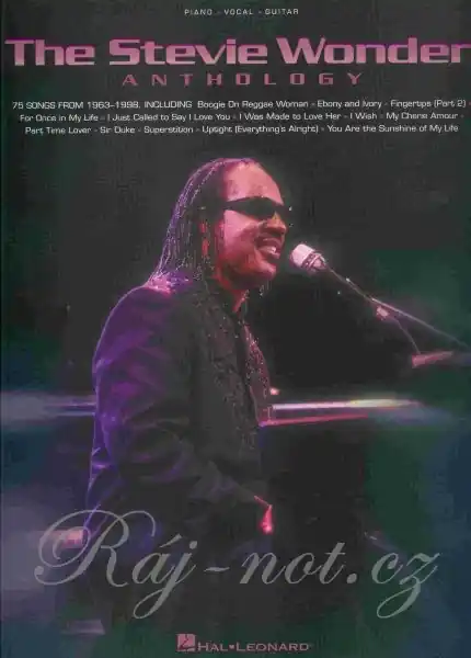 The Stevie Wonder Anthology klavír/zpěv/kytara Ihned K Objednání