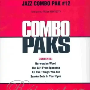Akční Cena JAZZ COMBO PAK 12 + Audio Online / malý jazzový soubor