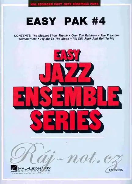 EASY JAZZ BAND PAK 4 (grade 2) + Audio Online / partitura + party Přímo Od Výrobce