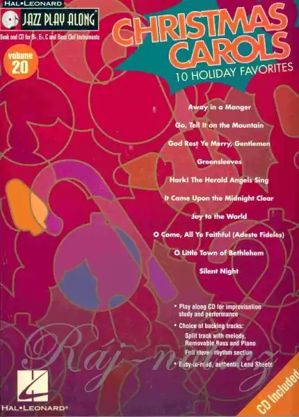 Značkový Jazz Play Along 20 - CHRISTMAS CAROLS