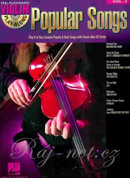 Hit Sezóny Violin Play-Along 2 - nejznámější písně pro housle