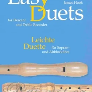 Easy Duets - 12 jednoduchých duetů pro zobcovou flétnu Levný