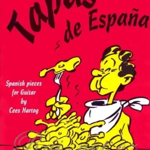 Akční Cena Tapas de Espana - 12 originálních a příjemně hratelných skladeb ve španělském rytmu pro kytaru