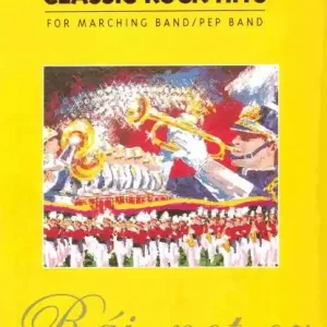 Nízká Cena CLASSIC ROCK HITS FOR MARCHING BAND - CONDUCTOR