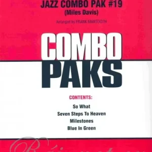 Objednat Nyní JAZZ COMBO PAK 19 + Audio Online / malý jazzový soubor