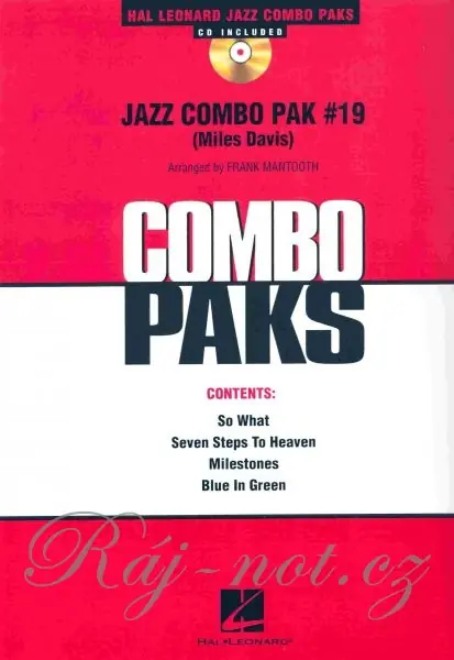 Objednat Nyní JAZZ COMBO PAK 19 + Audio Online / malý jazzový soubor