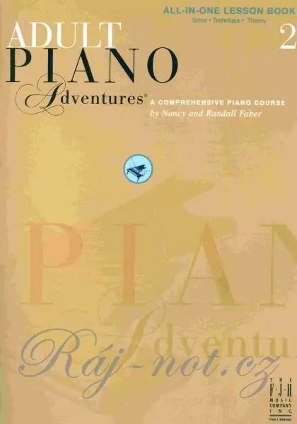 Tovární Cena Adult Piano Adventures All-in-One Book 2