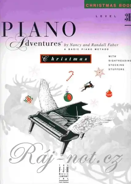 Aktuální Piano Adventures - Christmas Book 3B - vánoční melodie