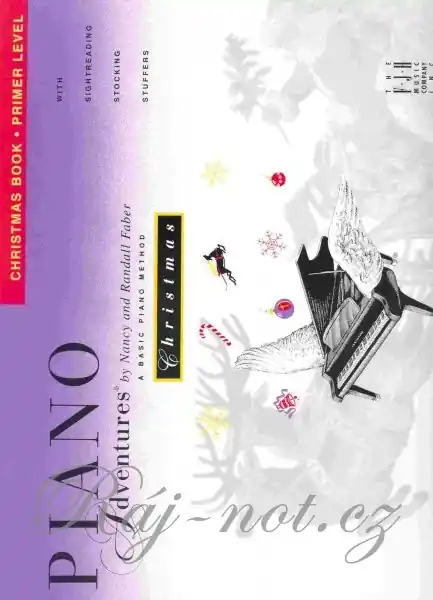 Piano Adventures - Christmas Book - Primer level - vánoční melodie Značkový