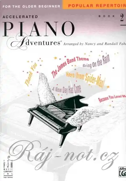 Piano Adventures - Popular Repertoire 2 - Older Beginners Autentický
