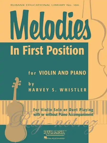 Vrácení Zdarma Melodies in First Position / Melodie v první poloze pro housle a klavír