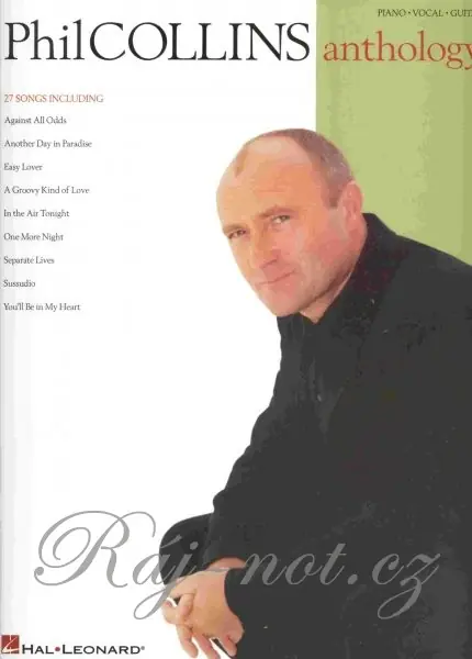 Expresní Doručení PHIL COLLINS ANTHOLOGY klavír/zpěv/kytara