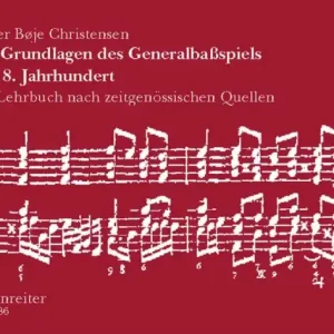 Nová Kolekce Grundlagen des Generalbass - Ein Lehrbuch nach zeitgenössischen Quellen