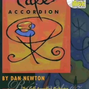CAFE ACCORDION + Audio Online písně pro akordeon Zlevněný