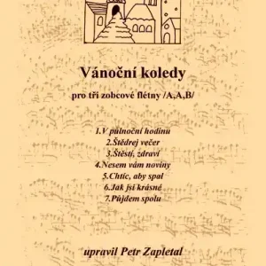 Vánoční koledy - zobcová flétna I., II., III. /A,A,B/ Kup Teď