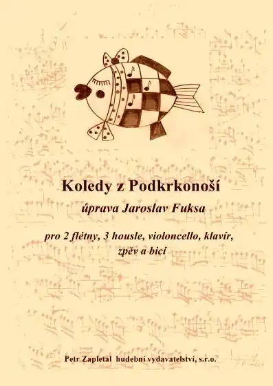Koledy z Podkrkonoší - flétna I., II., housle I., II., III.,violoncello, klavír, zpěv (sbor), bicí nástroje Akce