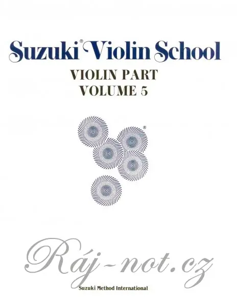 Oblíbený Suzuki Violin School 5 - housle