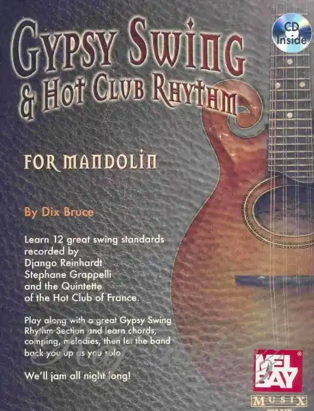 Autentický Gypsy Swing & Hot Club Rhythm for Mandolin / mandolína + tabulatura