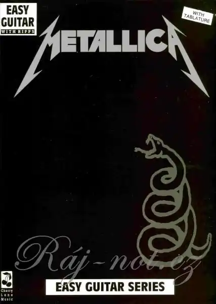 Výprodej METALLICA (BLACK ALBUM) / jednoduchá kytara + tabulatura