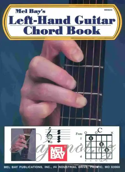 Horká Nabídka Left-Handed Guitar Chords - Picture Book - Akordy pro levoruké kytaristy