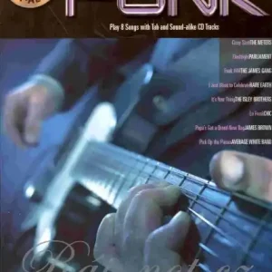 Guitar Play Along 52 - FUNK vocal/guitar & tab Odeslání Ihned