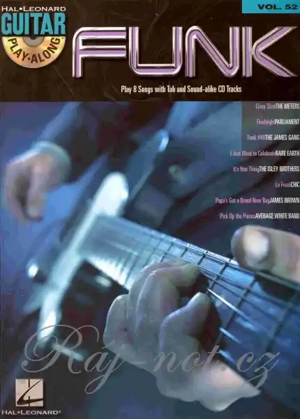 Guitar Play Along 52 - FUNK vocal/guitar & tab Odeslání Ihned