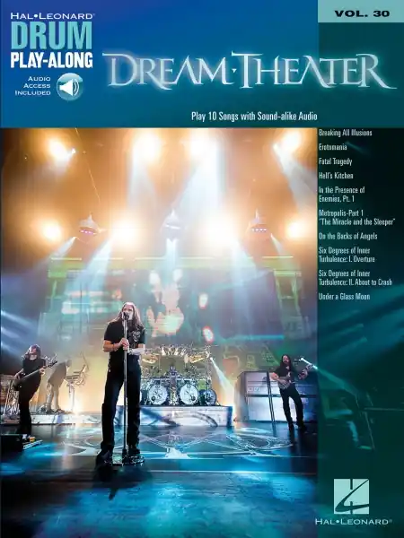 Nová Kolekce Dream Theater - 10 skladeb pro bicí soupravu