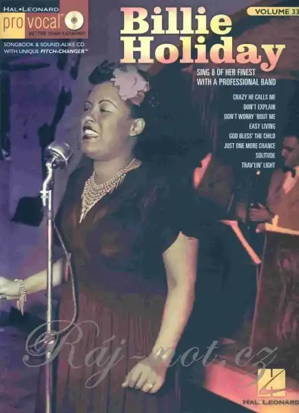 PRO VOCAL 33 - BILLIE HOLIDAY vocal/chords Hit Sezóny