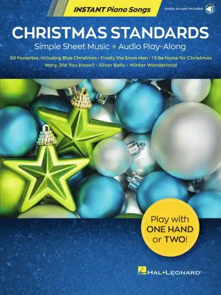 Nejprodávanější Christmas Standards - Instant Piano Songs - jednoduché noty pro začátečníky hry na klavír