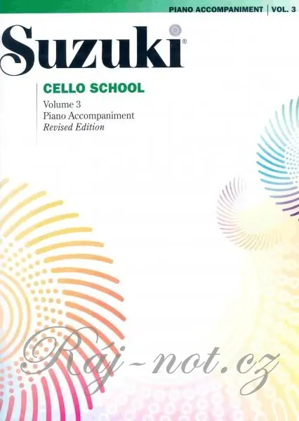 Kup Teď Suzuki Cello School 3 - klavírní doprovod