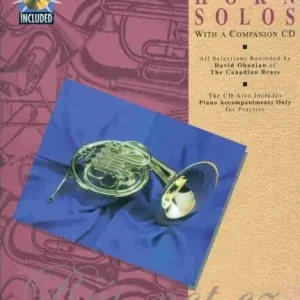 Finální Výprodej Canadian Brass Book Of Easy Horn Solos lesní roh (f horn) a klavír