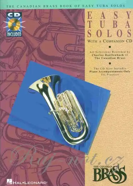 Canadian Brass Book Of Easy Tuba Solos tuba a klavír Horká Nabídka